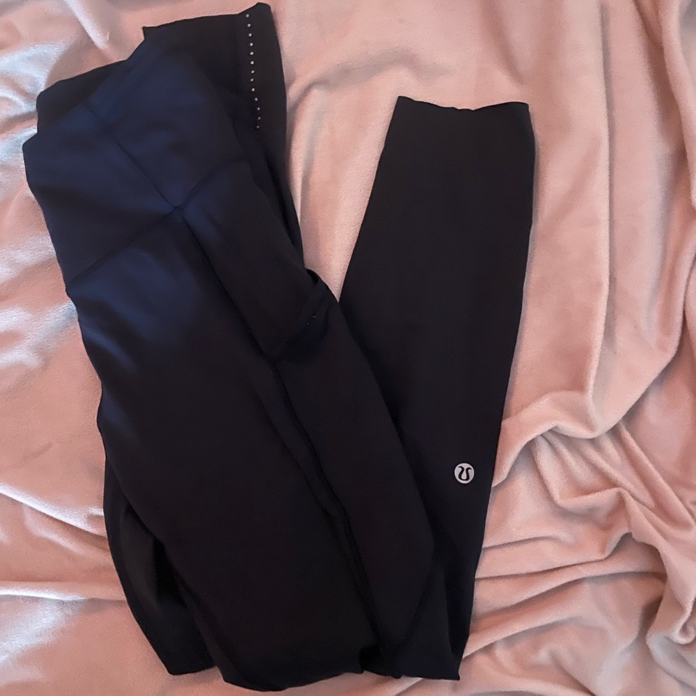 Lululemon navy pocket leggings